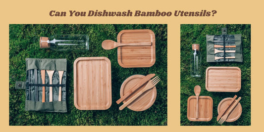 diswashing bamboo utensils