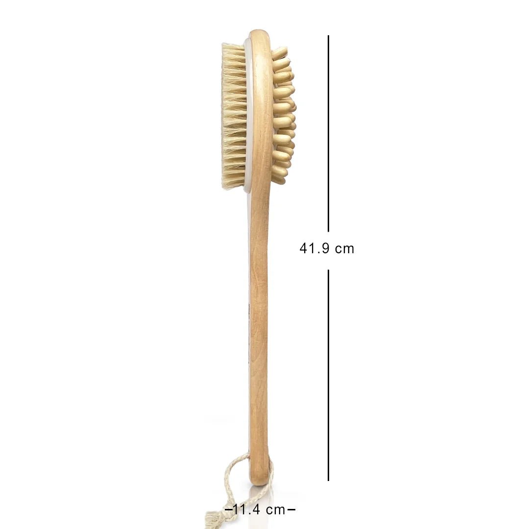 Bamboo Bath Brush for Body - Meserii