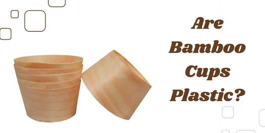 are bamboo cups plastic 