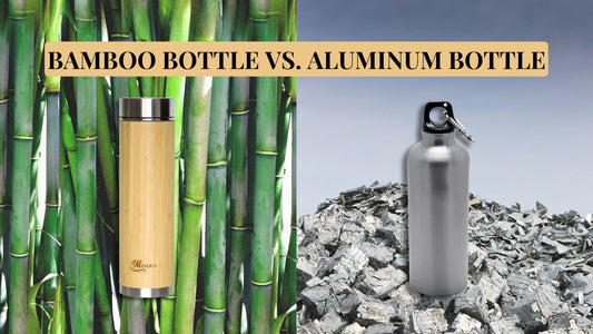 Bamboo Bottle vs. Aluminum Bottles: Which is Greener? - Meserii