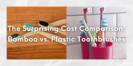 bamboo toothbrush vs. plastic toothbrush