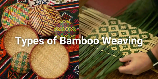 type of bamboo weaving