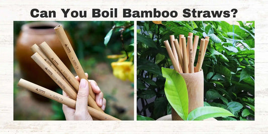 Boiling Bamboo Straws