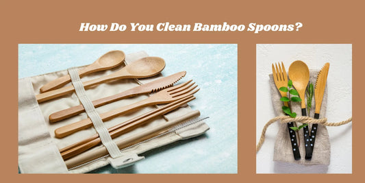 cleaning bamboo spoons