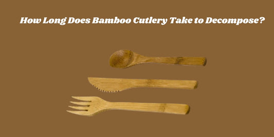 decompose burning bamboo cutlery 