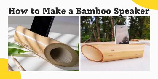 making a bamboo speaker 