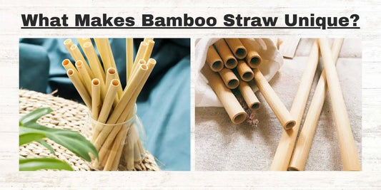 bamboo straws unique