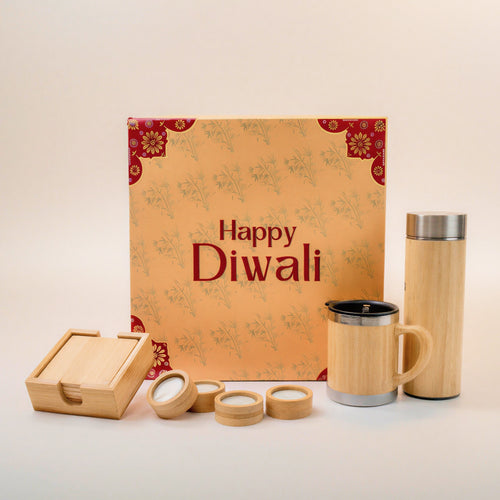 4 in 1 Bamboo Hamper