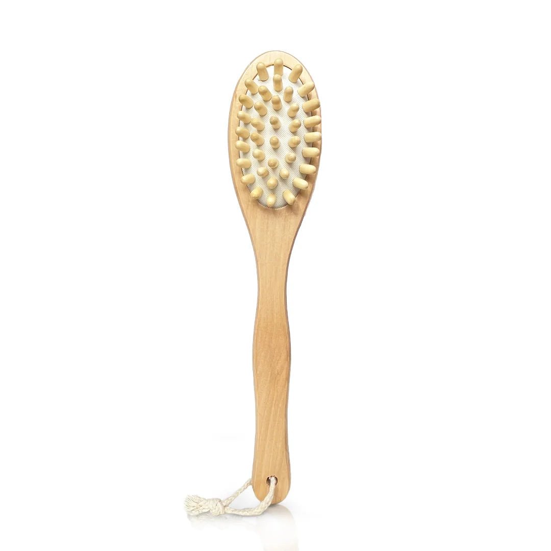 Bamboo Bath Brush for Body - Meserii