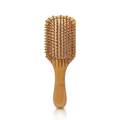Eco-friendly bamboo hair brush for smooth styling