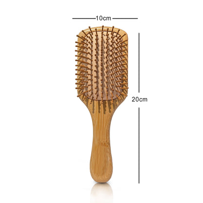 Sustainable beauty choice, 150g bamboo paddle brush