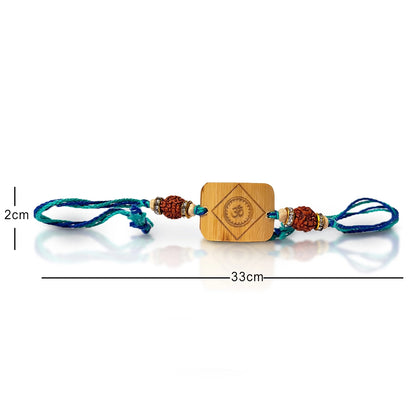 Handmade bamboo Rakhi for brothers