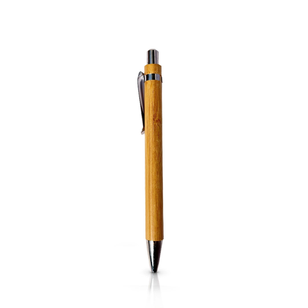 Lightweight 25g Bamboo Writing Pen - Ideal for precise annotations
