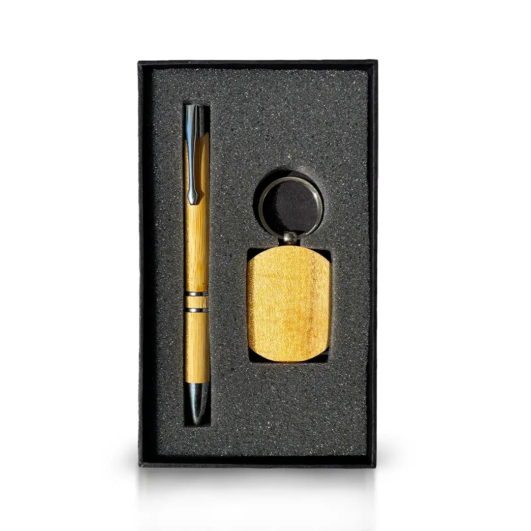 Gift Sets | London Pen/Keyring Gift Set GF242 BLACK