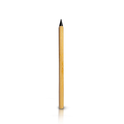 Eco-friendly bamboo writing pencils, 18cm length