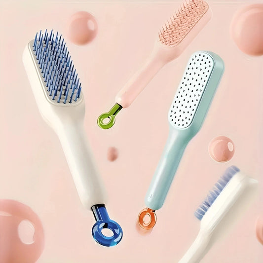 Self-Cleaning Hair Brush