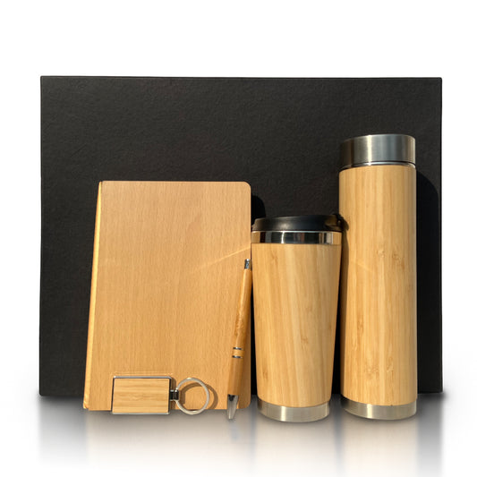 5 in 1 Bamboo Executive Set